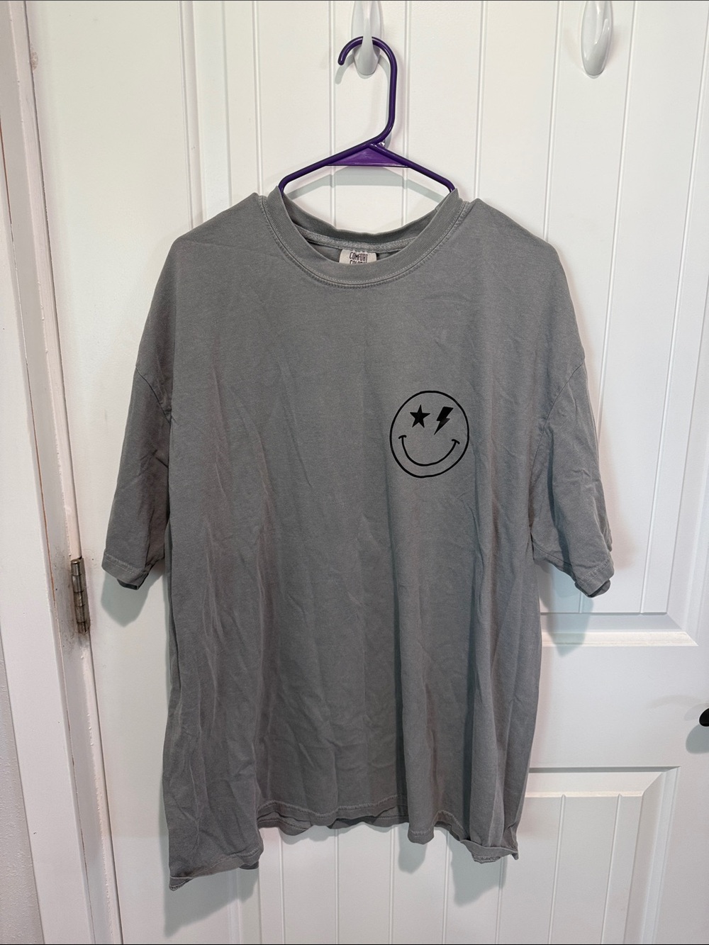 Gray comfort colors t shirt